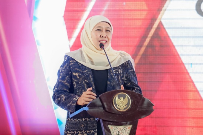 Gubernur Jawa Timur Khofifah Indar Parawansa. (HUMAS PEMPROV JATIM)
