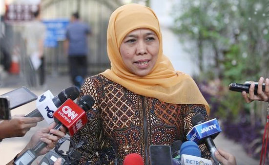 Gubernur Khififah Indar Parawansa. (ISTIMEWA)