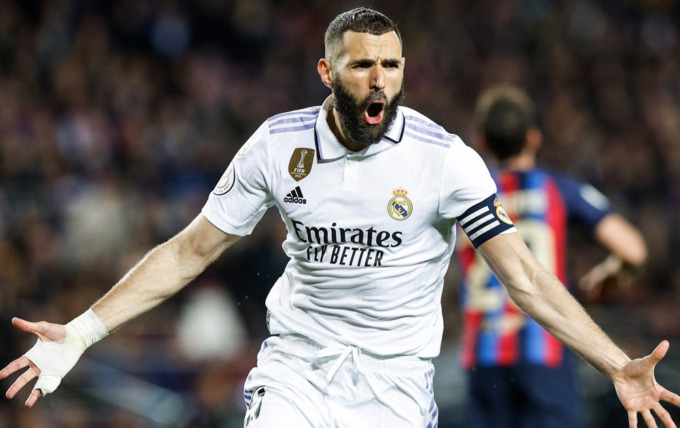 Karim Benzema masih menjadi andalan Real Madrid mengatasi Chelsea dalam leg 1 Perempatfinal Liga Champions, Kamis (13/4) dinihari. (ISTIMEWA)