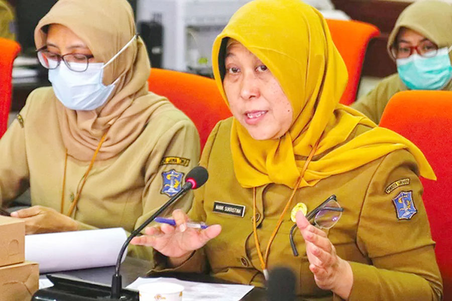 Kepala Dinas Kesehatan (Dinkes) Kota Surabaya Nanik Sukristina. (ISTIMEWA)