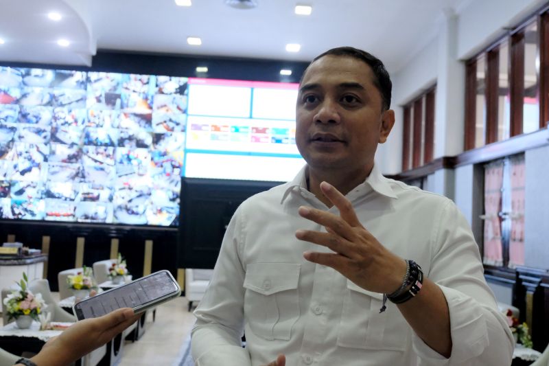 Wali Kota Surabaya Eri Cahyadi (ANTARA/HO-Diskominfo Surabaya)