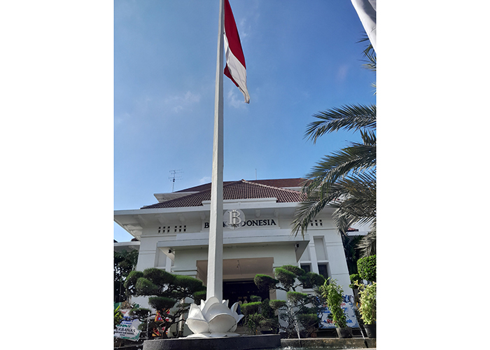 JEJAK SEJARAH: Gedung Bank Indonesia Kediri yang dibangun sejak zaman Belanda itu masuk kategori objek diduga cagar budaya.