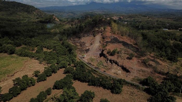 BAKAL JALUR TOL: Desa Manyaran, Banyakan menjadi salah satu desa yang dilewati jalur tol Kediri-Tulungagung. hambatan ini diharapkan dapat menjadi penyangga Bandara Internasional Dhoho Kediri.