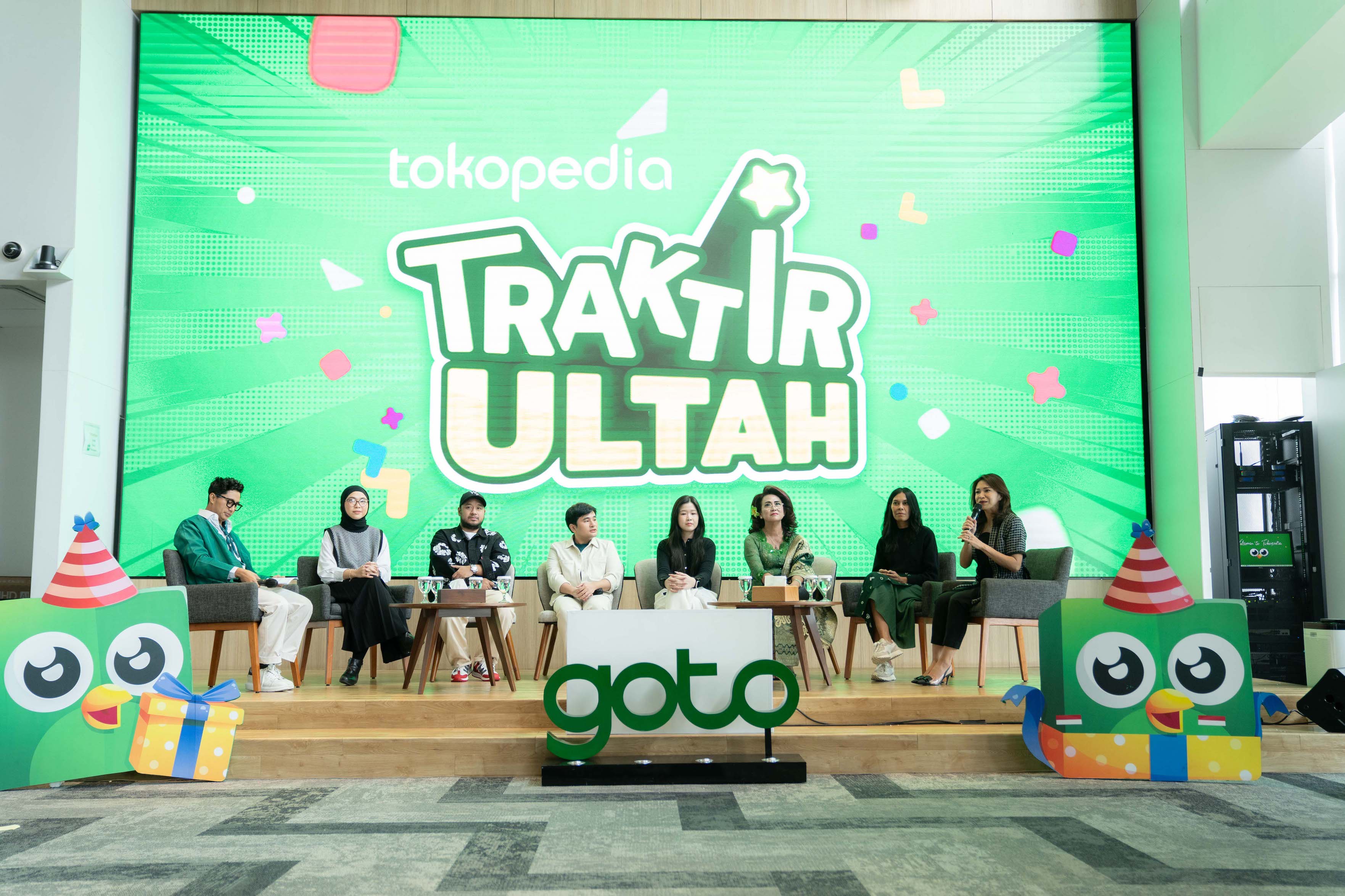PERAYAAN: Sambut HUT 14, Tokopedia #TraktirUltah Masyarakat Indonesia dan Bicara Inisiatif serta Dampak Setahun ke Belakang pada Senin (7/8).