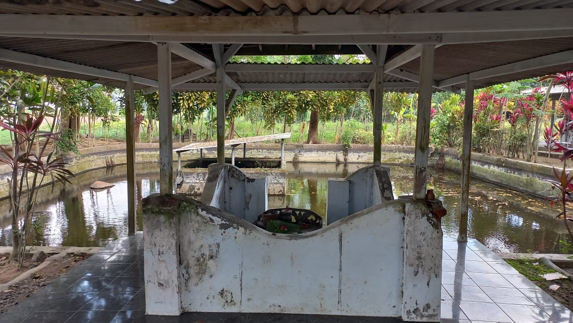 KLENIK: Ada sebuah punden yang berada di sumber Gotheh yang berada di Desa Jemekan, Kecamatan Kras.