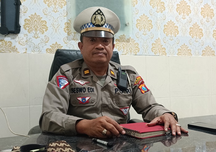 Iptu Siswo Edi, KBO Satlantas Polres Kediri