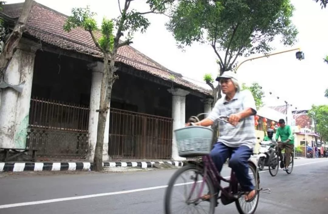 SISA SEJARAH: Kawasan Pecinan di Kediri.