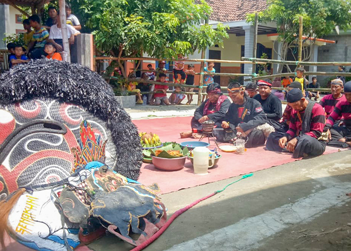 MELESTARIKAN BUDAYA : Pemerintah Desa Pehwetan berperan dalam pelestarian kesenian, terutama kesenian jaranan.