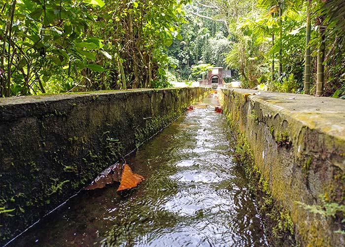 JERNIH: Saluran air yang berada di Sumber Ubalan Desa Jarak, Plosoklaten