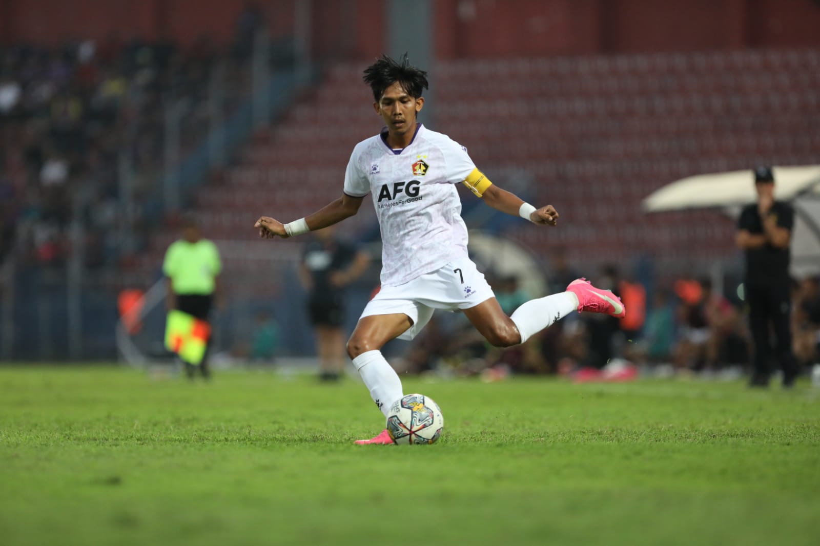 TIDAK GENTAR: Yusuf Meilana dkk pede melawan Persija.