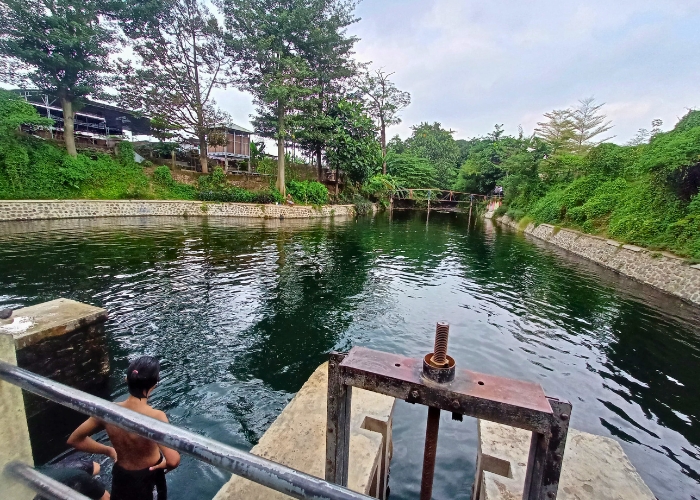 POTENSIAL: Pemdes Canggu berencana akan mengembangkan wisata desa yang sebelumnya sempat terbengkalai.