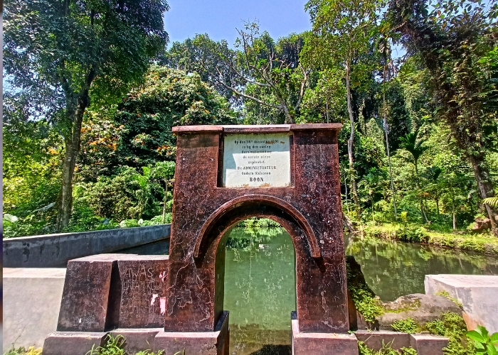 BERSEJARAH: Sumber Ubalan peninggalan kolonial Belanda.