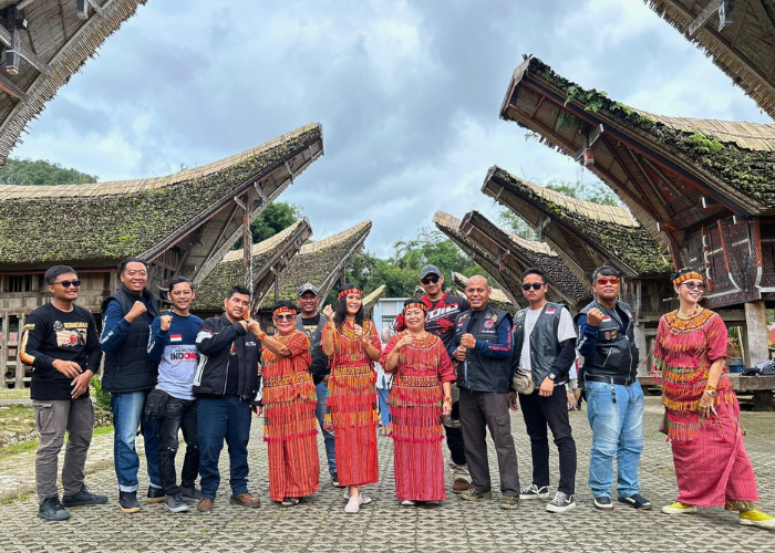 Komunitas XSR Brotherhood Indonesia (XBI) touring wisata Makassar Toraja  jelajahi rute menantang