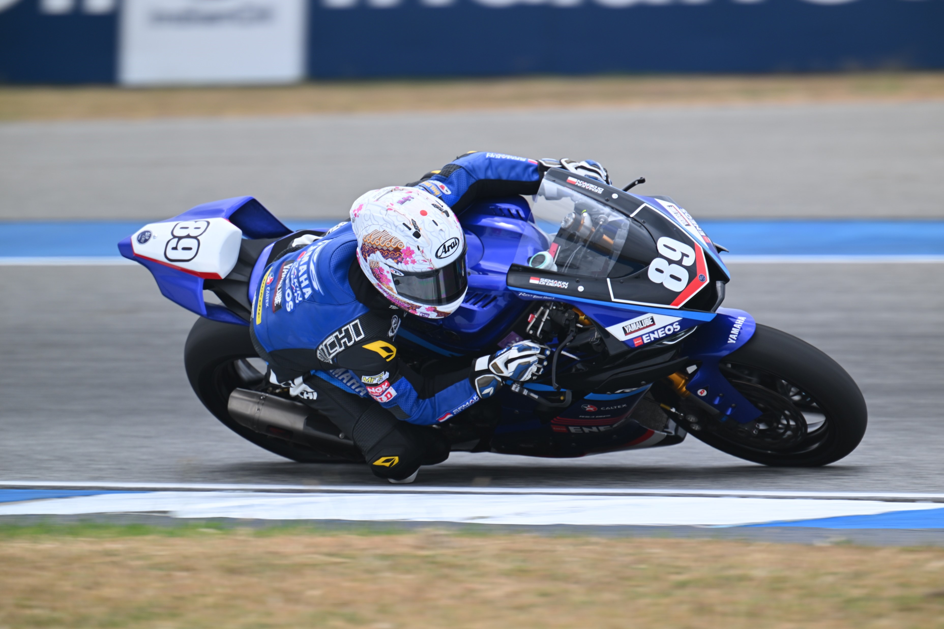 Wahyu Nugroho saat tampil di seri 1 ARRC 2024
