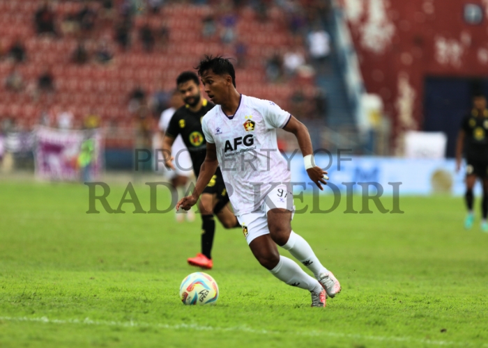 M. Khanafi, penggawa Persik yang telah mencatatkan tujuh gol di musim 2023/2024
