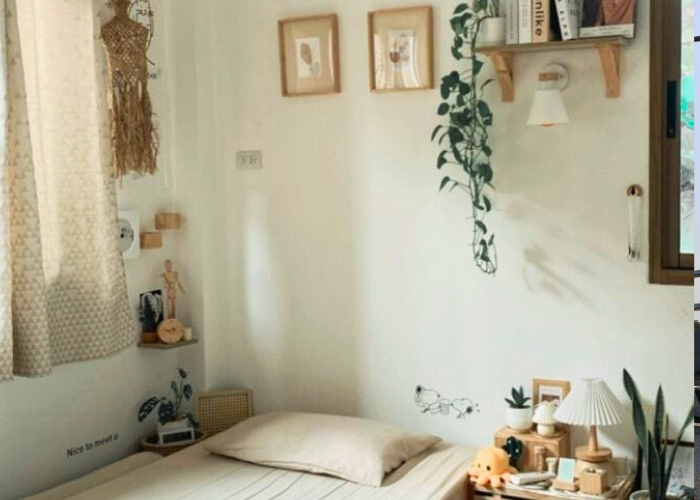 Kamar dengan dekor menarik