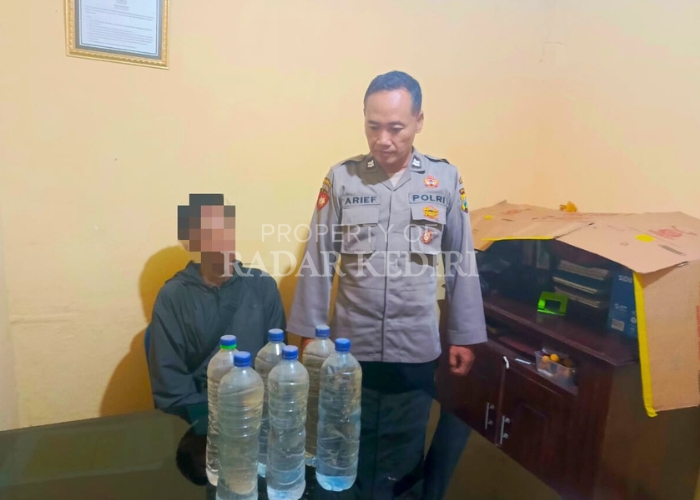Polres Kediri Kota dan polsek jajarannya terus menggalakkan operasi miras.