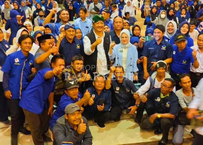 Partai Nasdem Nyatakan Dukung Deny Widyanarko di Pilbup Kediri 2024