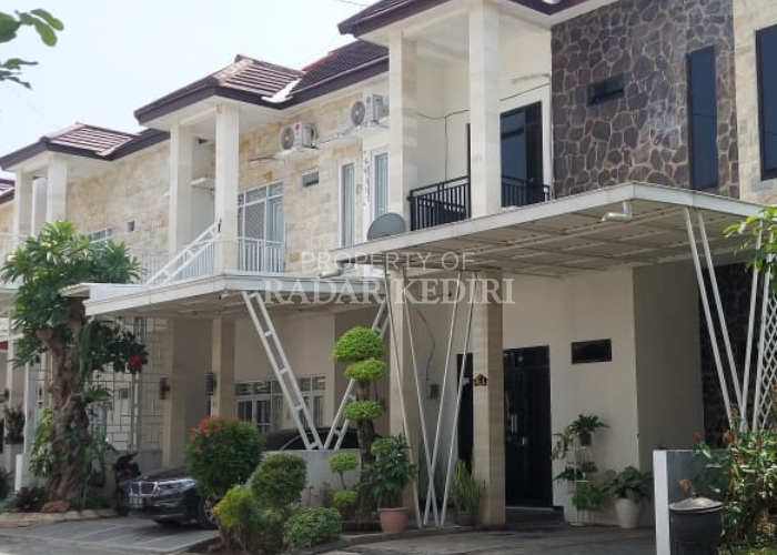 PELUANG INVESTASI: Perumahan Dhoho Airport Village yang terletak di kawasan Bandara, Kecamatan Banyakan.