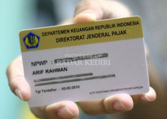 Ilustrasi kartu NPWP