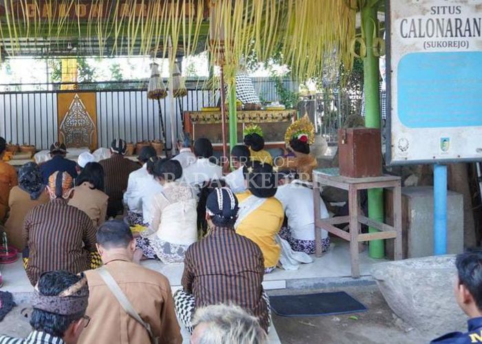 SAKRAL: Situs Calon Arang di Desa Sukorejo, Gurah, Kabupaten Kediri ramai dikunjungi pengunjung.