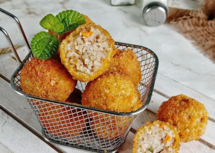 Bola-bola nasi tahu