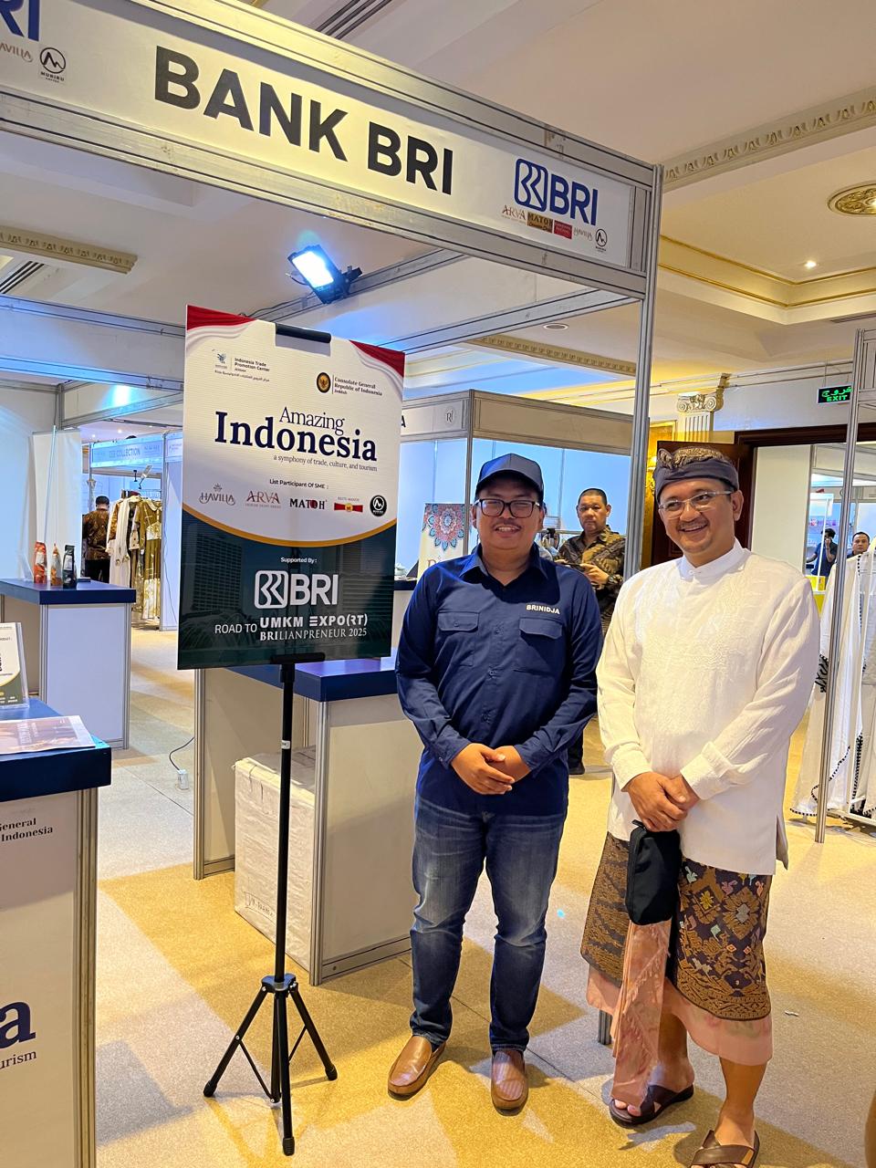 5 UMKM Binaan BRI Go Global, Ikut Pameran Event Amazing Indonesia di Jeddah