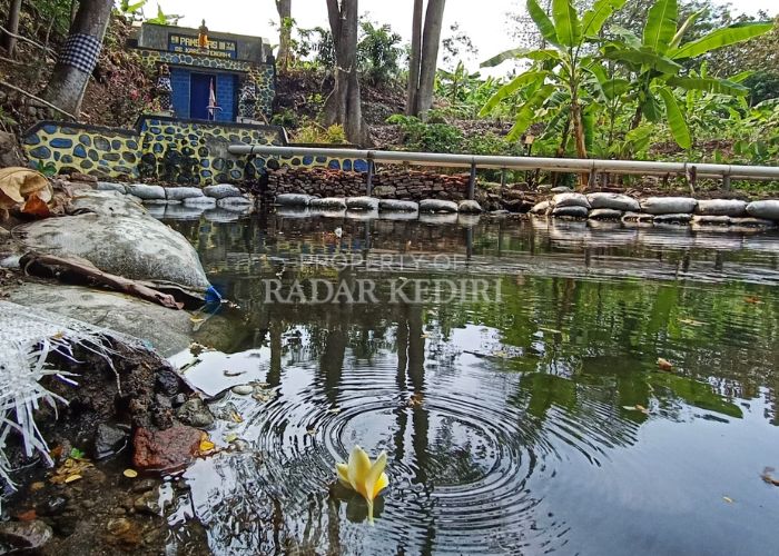 ASRI: Kondisi sumber Kethek di Desa Karangtengah, Kandangan.