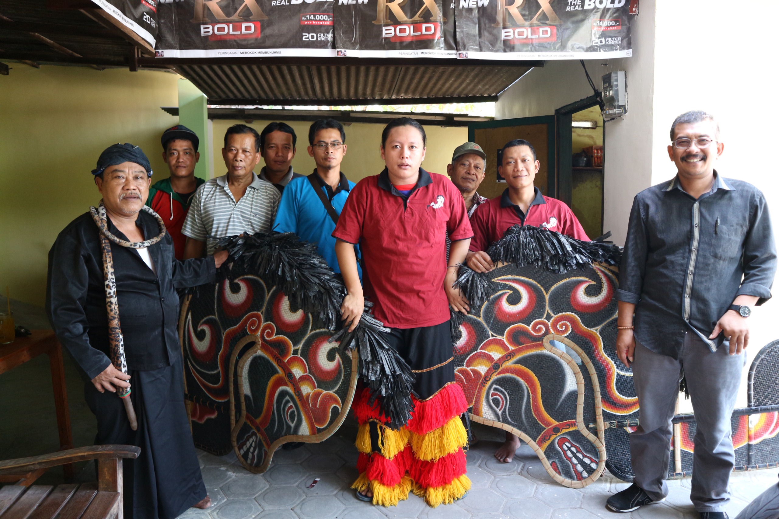 SENI BUDAYA: Kelompok seni jaranan di Desa Sumberejo, Ngasem terus melakukan regenerasi.