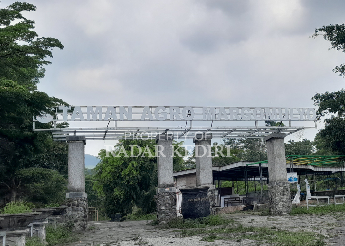 SERAM: Kondisi Taman Agro Margomulyo yang kini tampak angker.