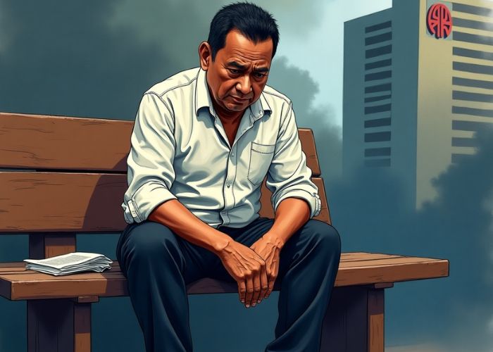 Ilustrasi pengangguran karena kena PHK