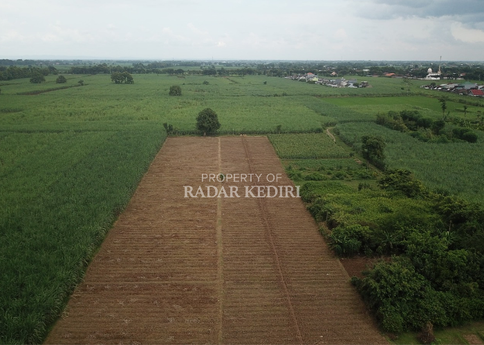 Salah satu ruas tol Kediri-Kertosono di Kecamatan Grogol, Kabupaten Kediri.