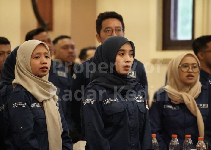 BANDAN ADHOC: KPU Kota Kediri membubarkan PPS pada Senin (27/1).