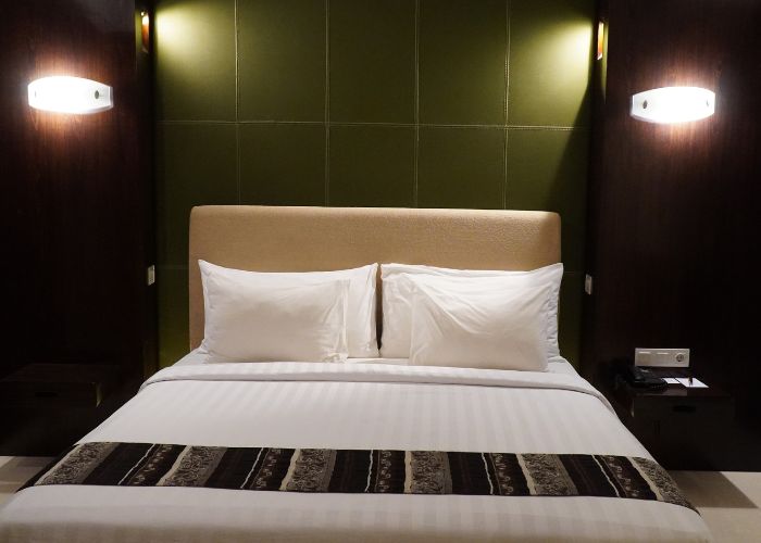 Kamar Crown Victoria Hotel yang sangat eksetis