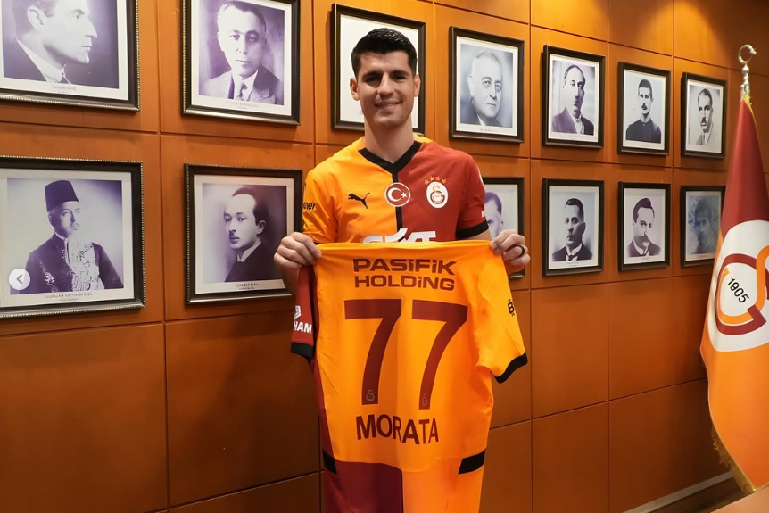 Alvaro Morata resmi gabung Galatasaray