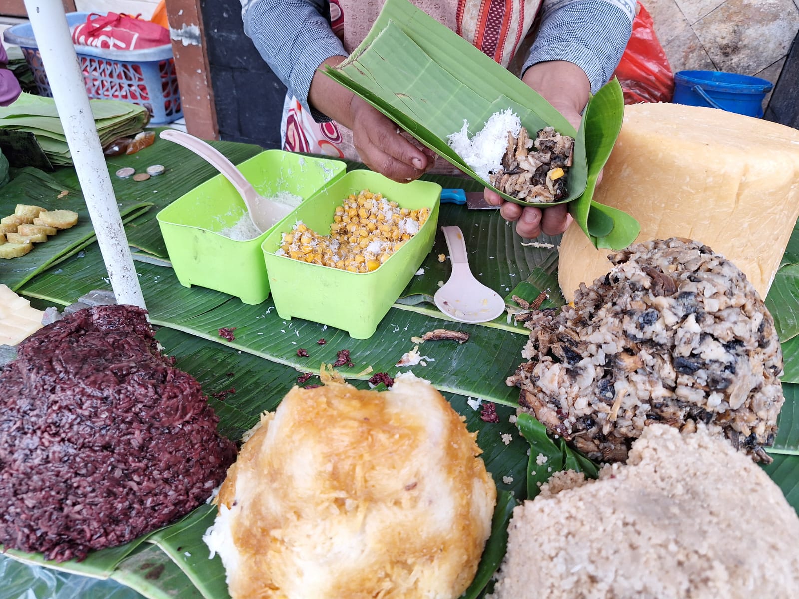Salah satu jajanan jadul yang masih diburu masyarakat&nbsp;di&nbsp;Kediri.