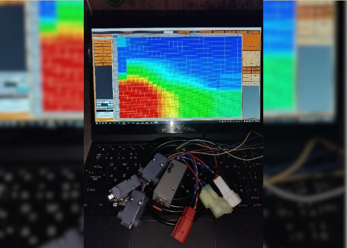 Data pada ECU pada kendaraan yang diremap.