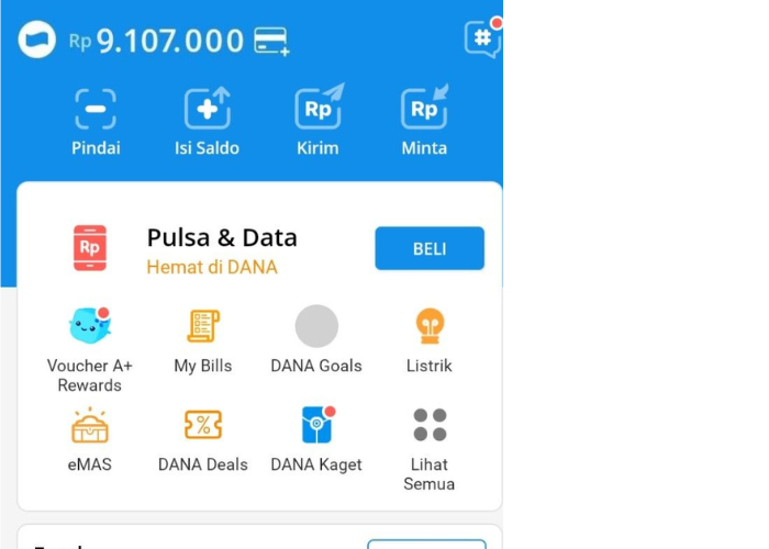 Saldo DANA gratis
