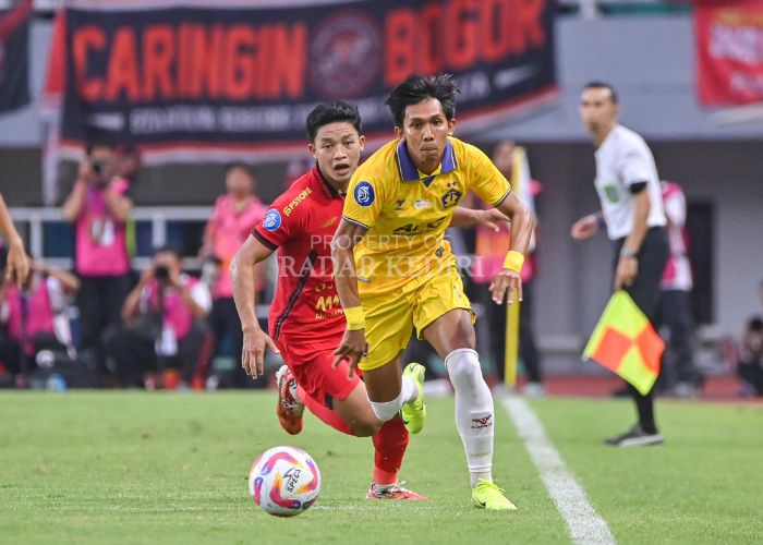 Fullback Persik Kediri Yusuf Meilana Putra