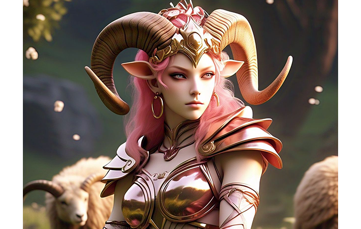 Aries Illustration
