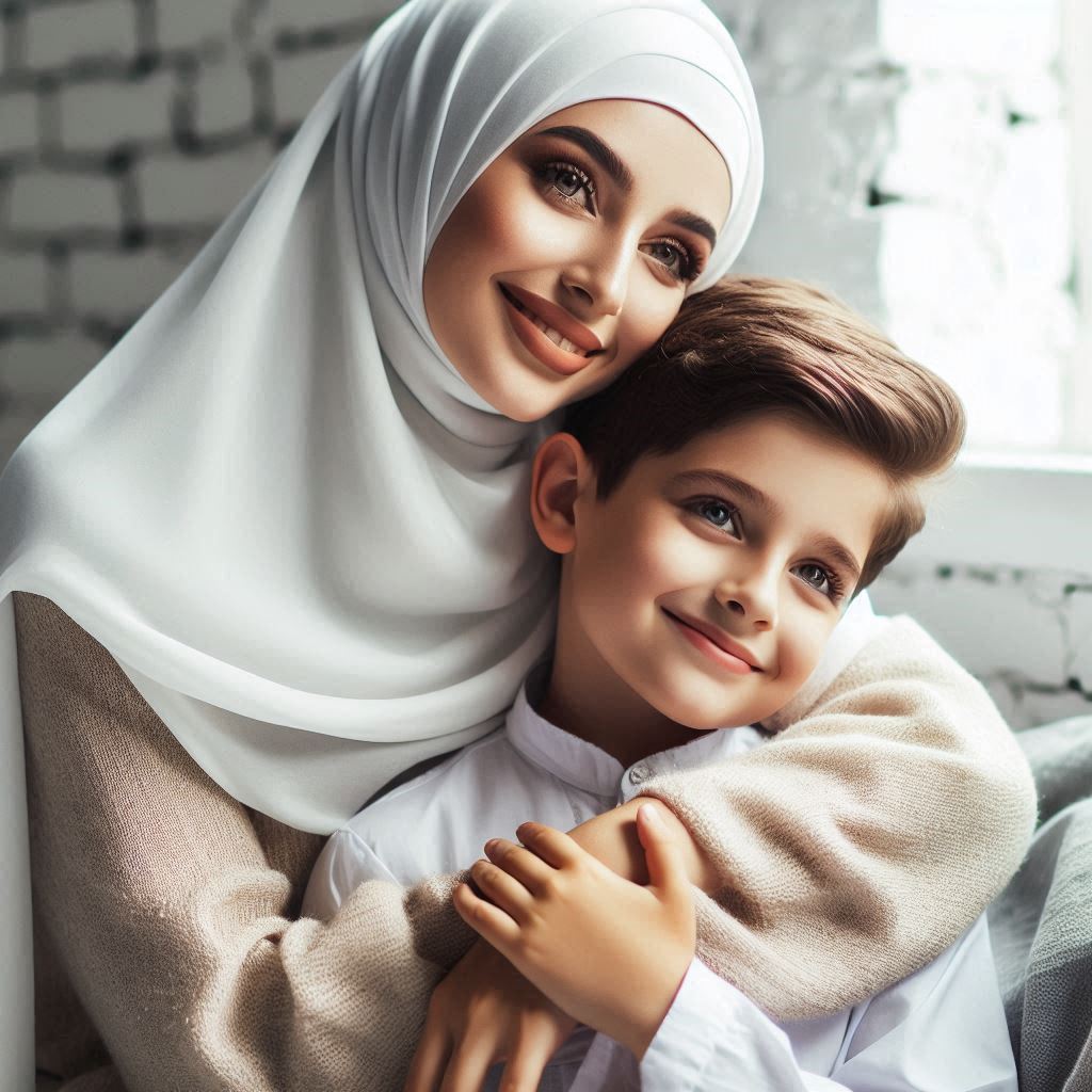 Memeluk anak adalah sunah. Tetapi bagai mana bila anak angkat?