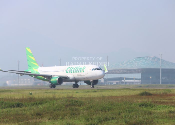 Maskapai Citilink akan melayani penerbangan umrah di Bandara Dhoho Kediri.