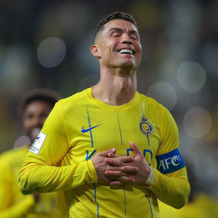 Megabintang Cristiano Ronaldo saat berlaga membela Al Nassr