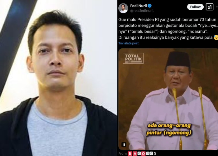 Fedi nuril kritik gesture dan kata
