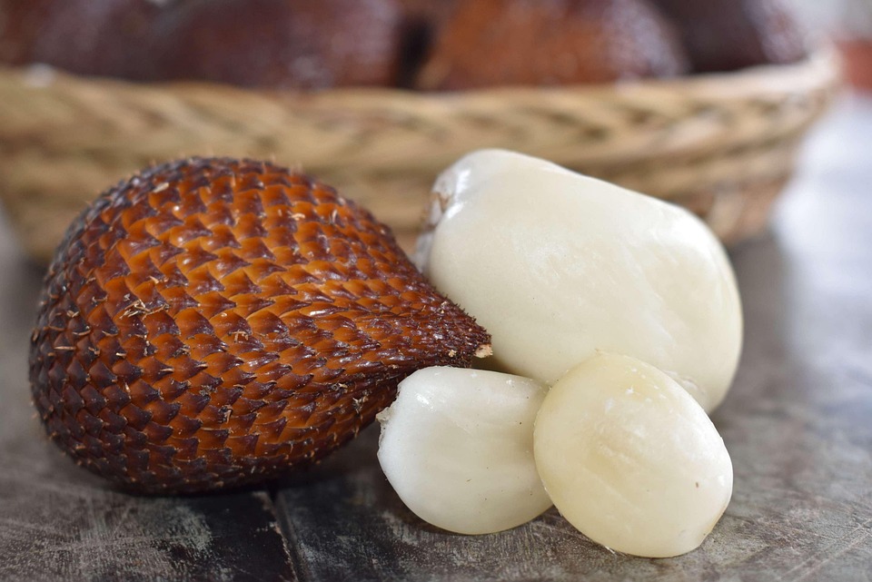 Buah salak yang memiliki banyak khasiat untuk kesehatan.