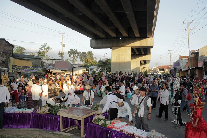 acara tukar takir sembari ngabuburit di brebes jateng