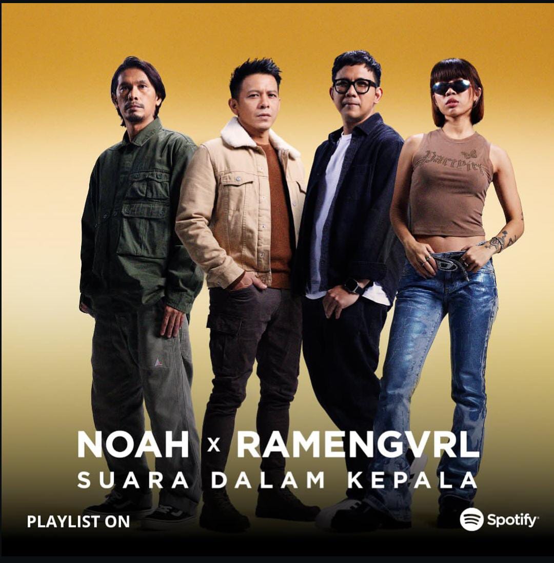 Pengumuman comeback band Noah dan kolaborasi dengan Ramengvrl