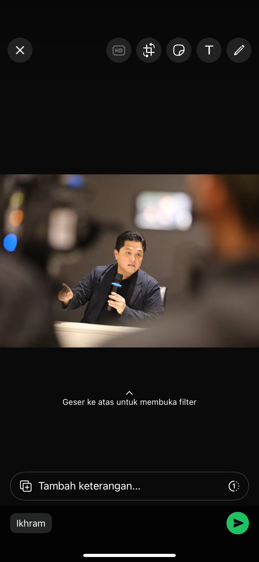 Ketua Umum PSSI, Erick Thohir