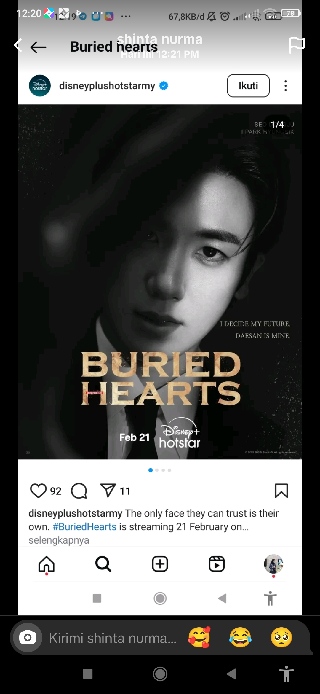 Drama Korea Buried Hearts