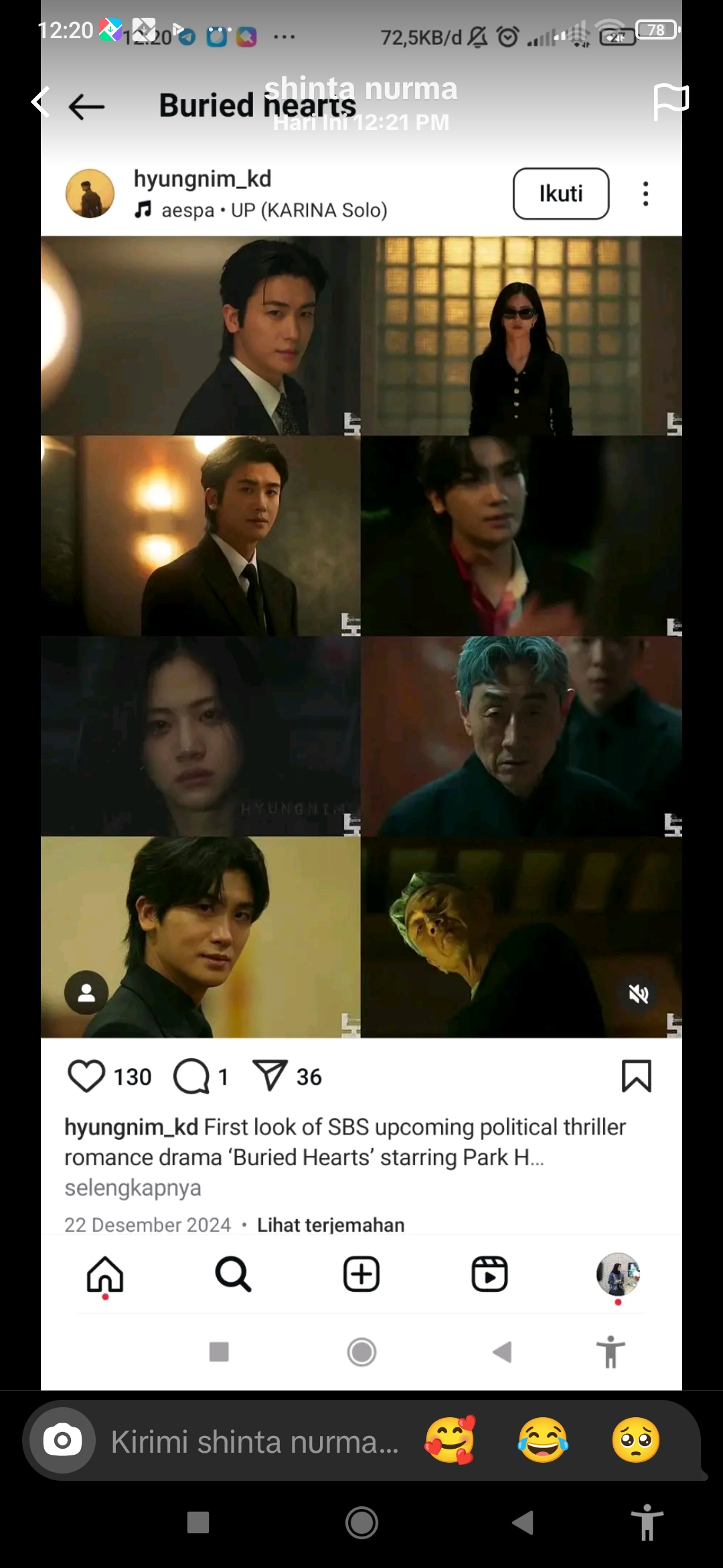 Drama Korea Buried Hearts